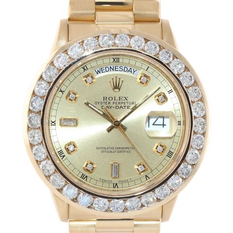 rolex presidential wiki|Rolex presidential with diamond bezel.